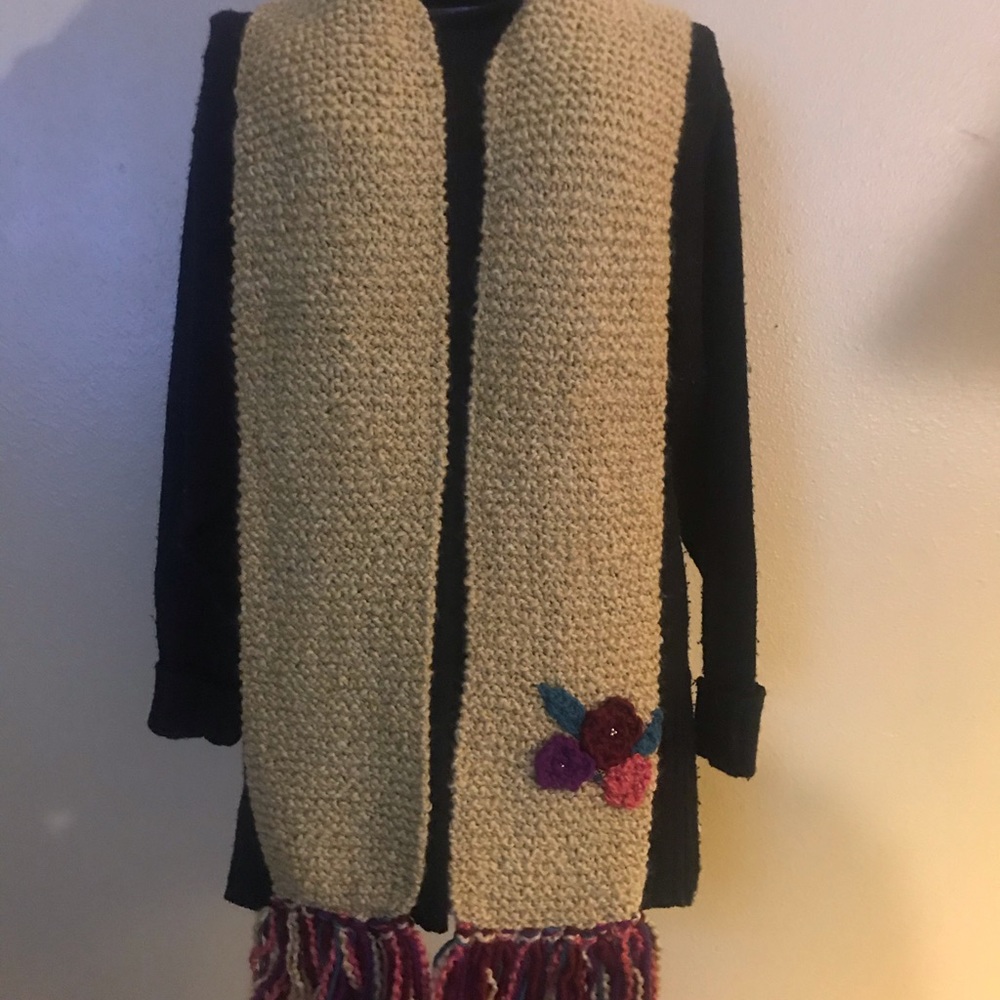 Beautiful Gold and Soft Scarf